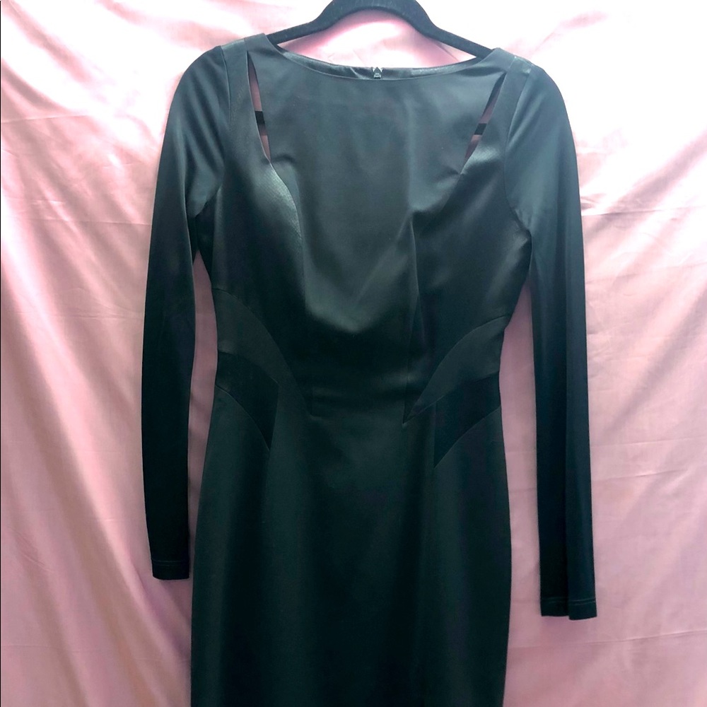 Karen Millet Sleek Black Dress, Size 6